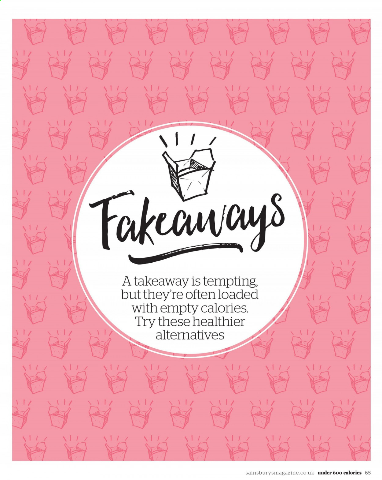 Sainsbury's offer. Page 65