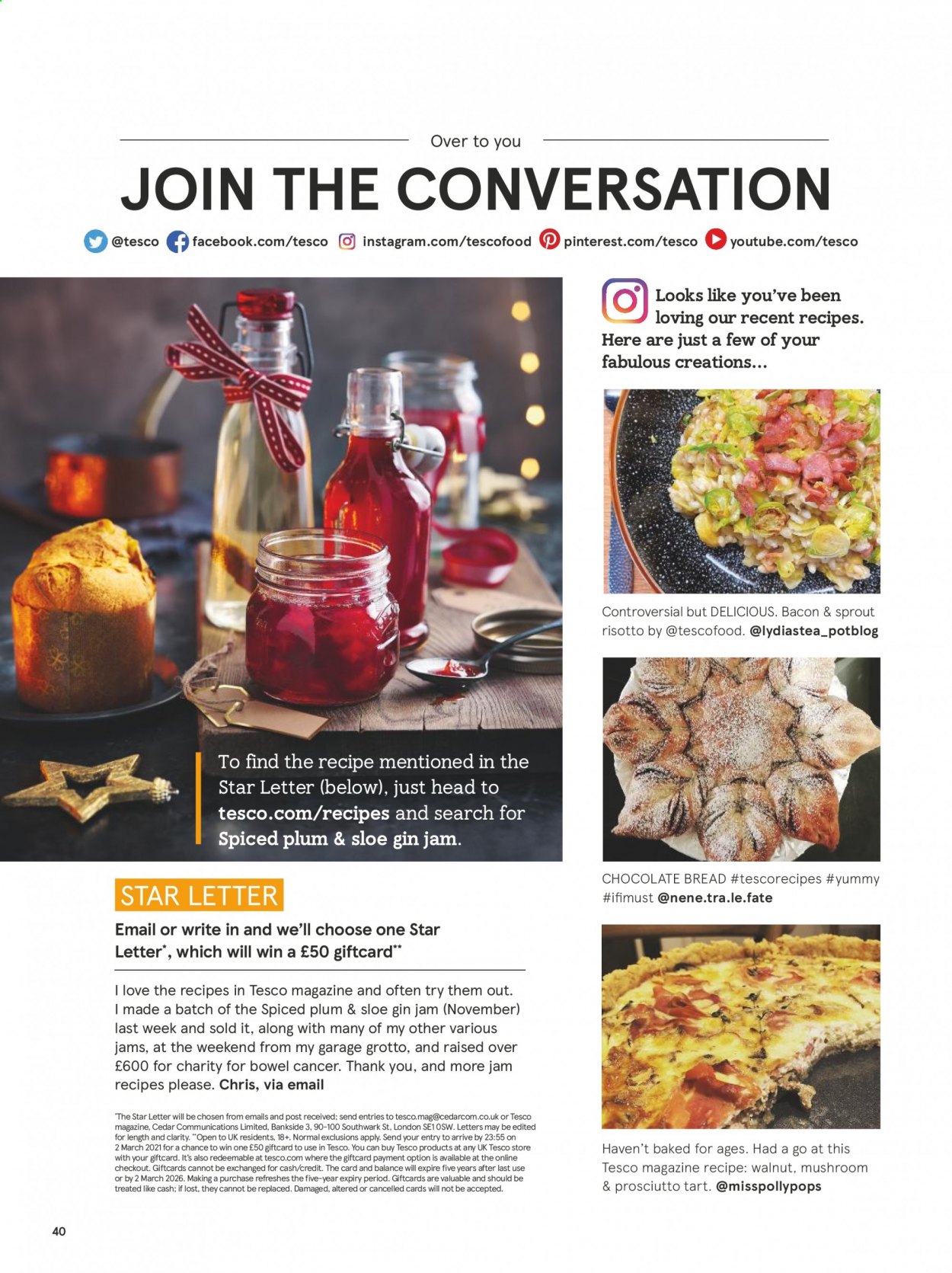 Tesco offer. Page 40