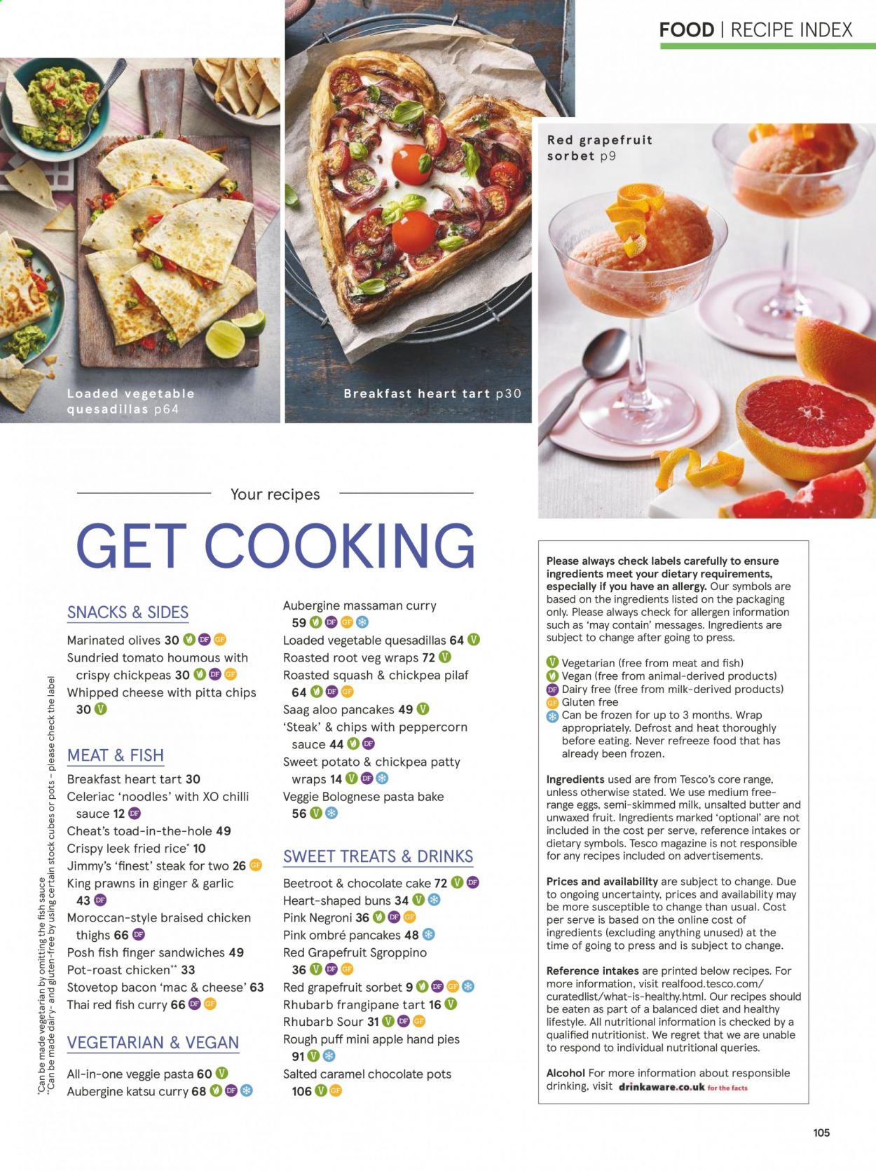Tesco offer. Page 105