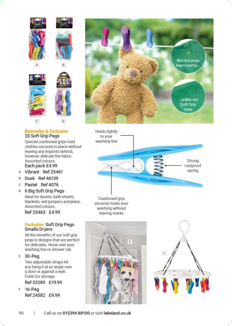thumbnail - Lakeland offer  - Sales products - hook, blanket. Page 90.