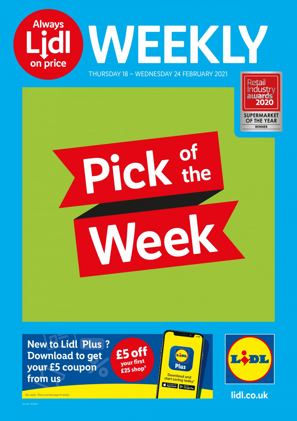 Lidl offer - 18/02/2021 - 24/02/2021. Page 1