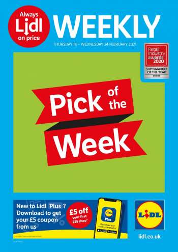 Lidl offer  - 18.2.2021 - 24.2.2021.