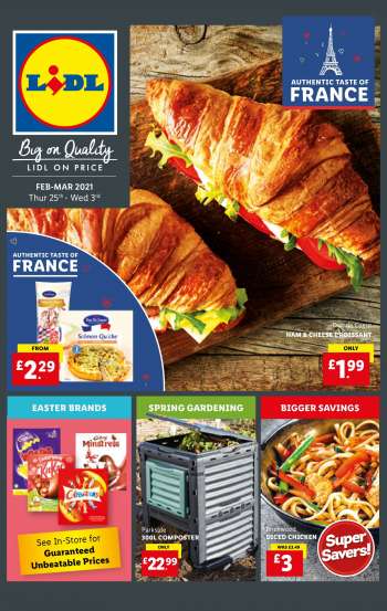 Lidl offer  - 25.2.2021 - 3.3.2021.