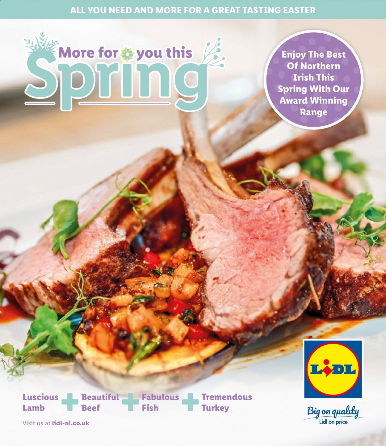 thumbnail - Lidl offer  - 01/03/2021 - 04/04/2021 - Sales products - fish. Page 1.
