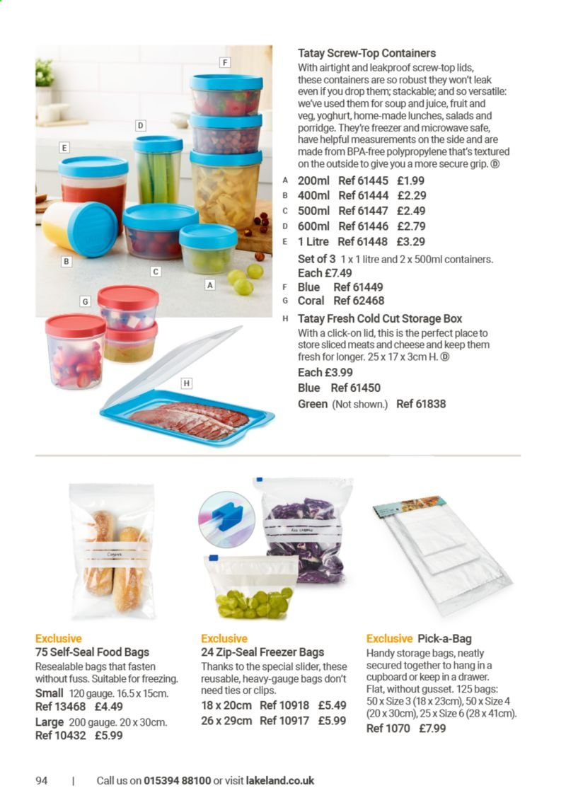 Lakeland offer. Page 94