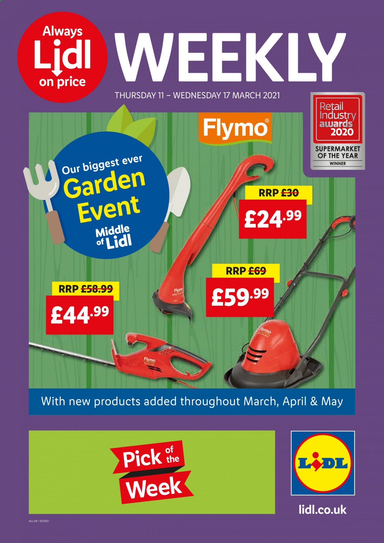 Lidl offer - 11/03/2021 - 17/03/2021. Page 1