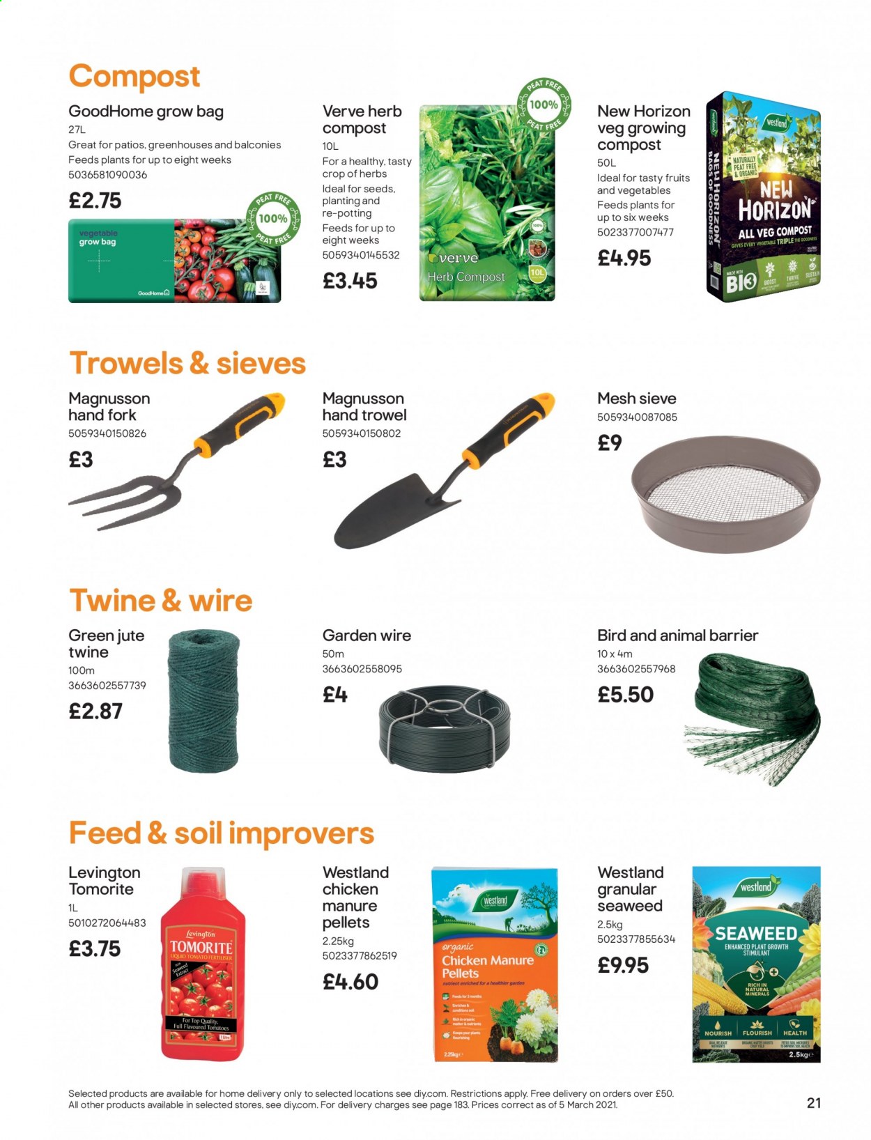 B&Q offer. Page 21