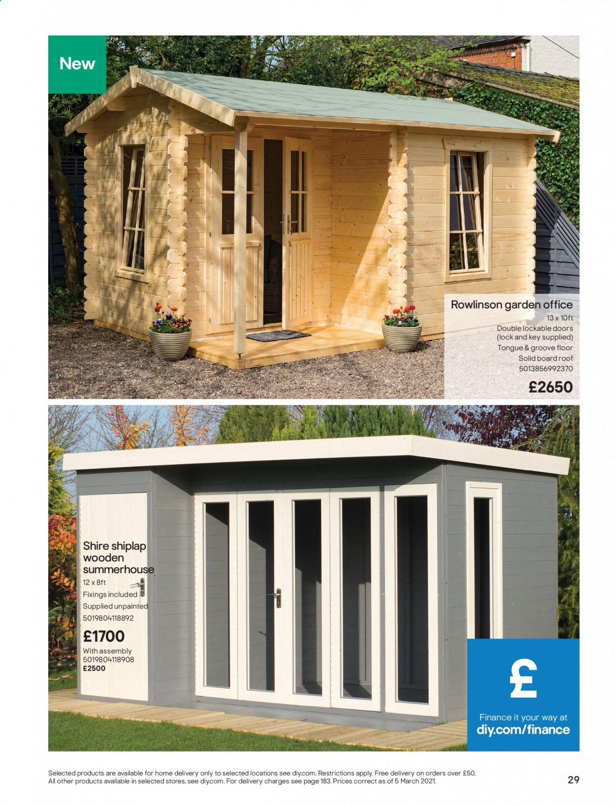 B&Q offer. Page 29