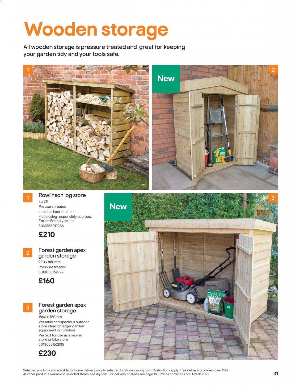 B&Q offer. Page 31