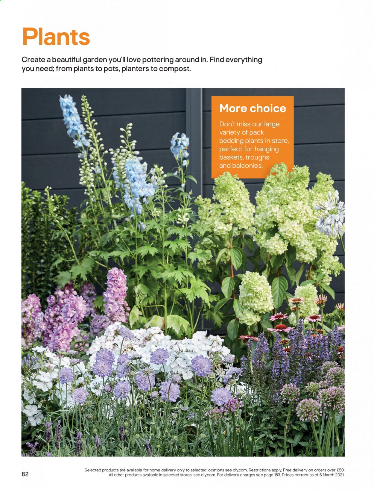thumbnail - B&Q offer  - Sales products - bedding. Page 82.