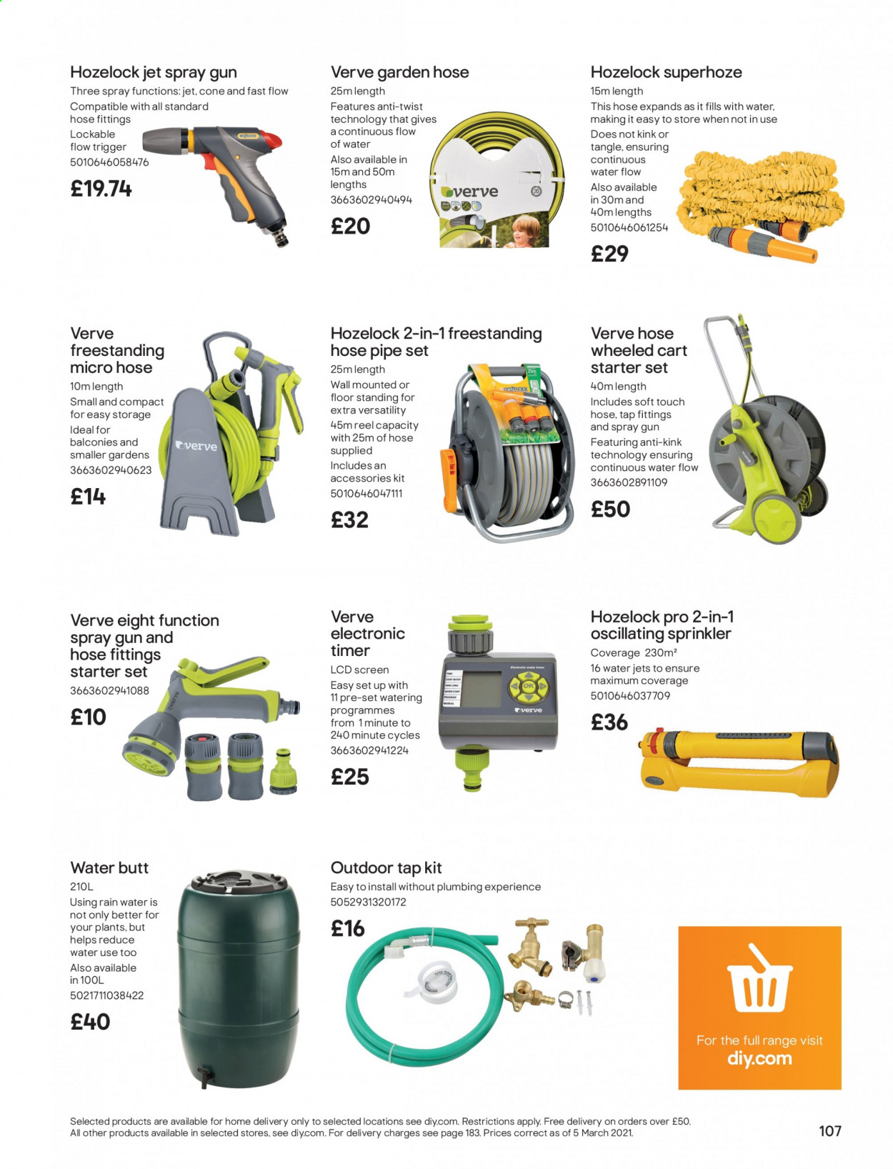 B&Q offer. Page 107