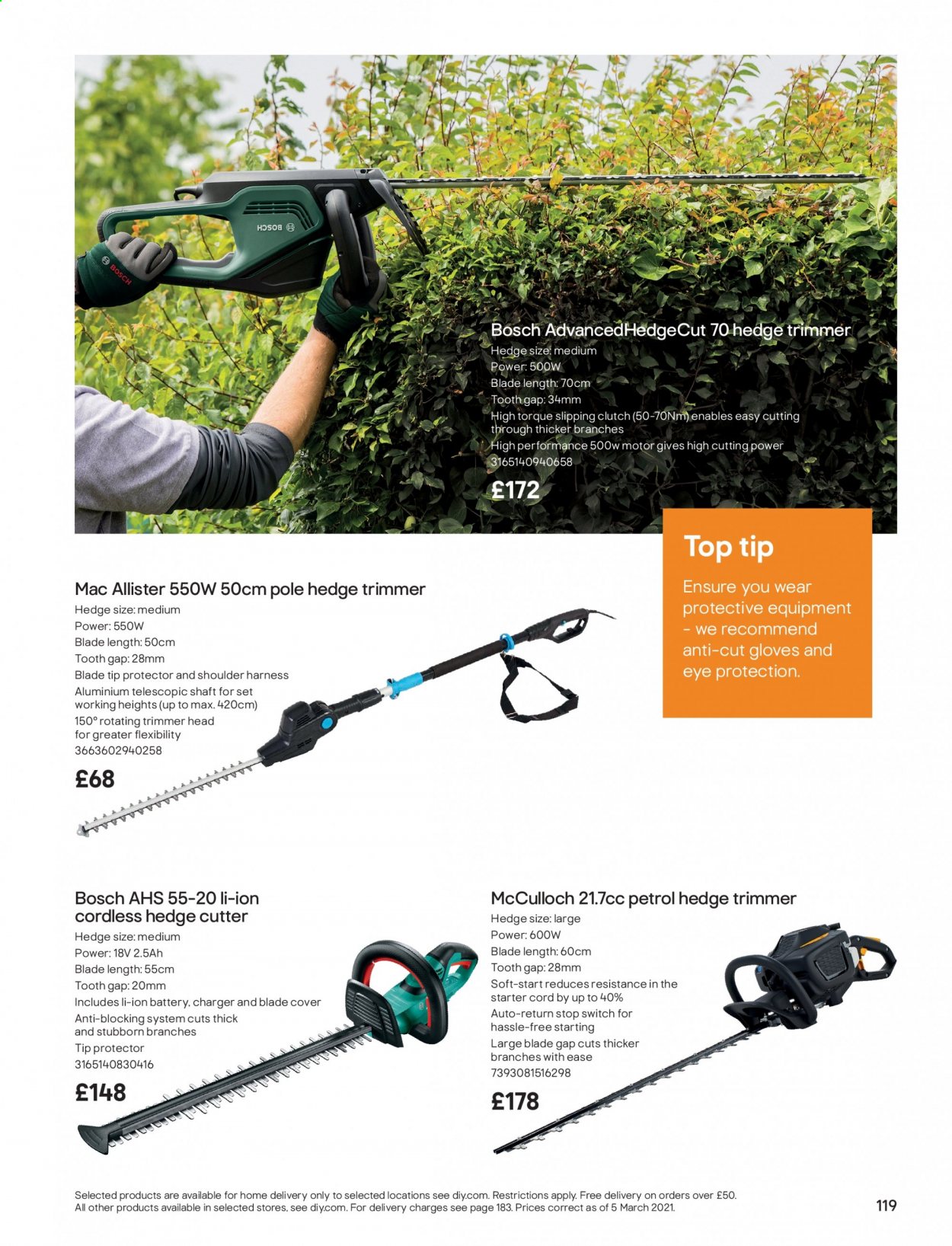 B&Q offer. Page 119