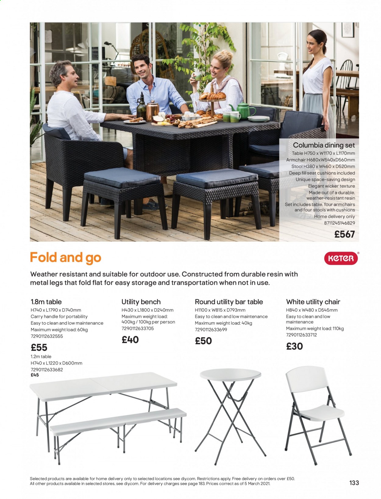B&Q offer. Page 133