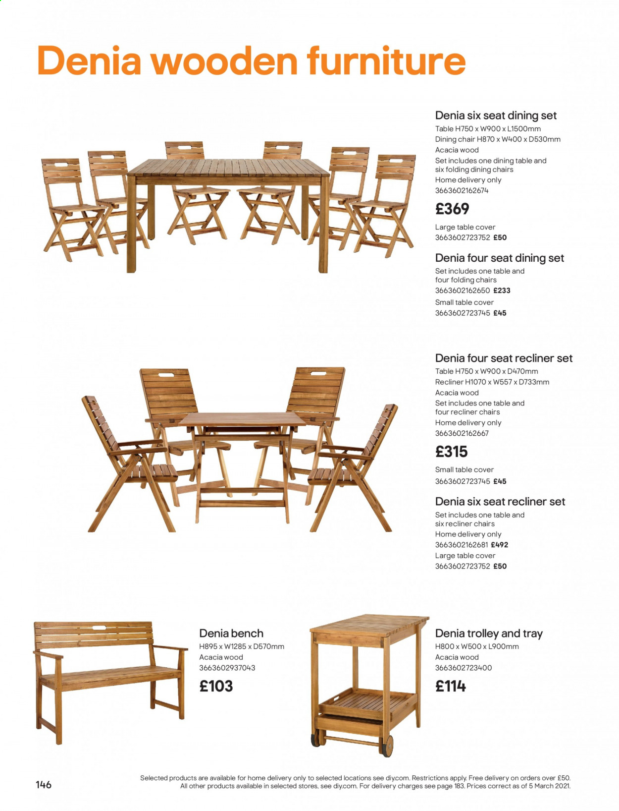 B&Q offer. Page 146