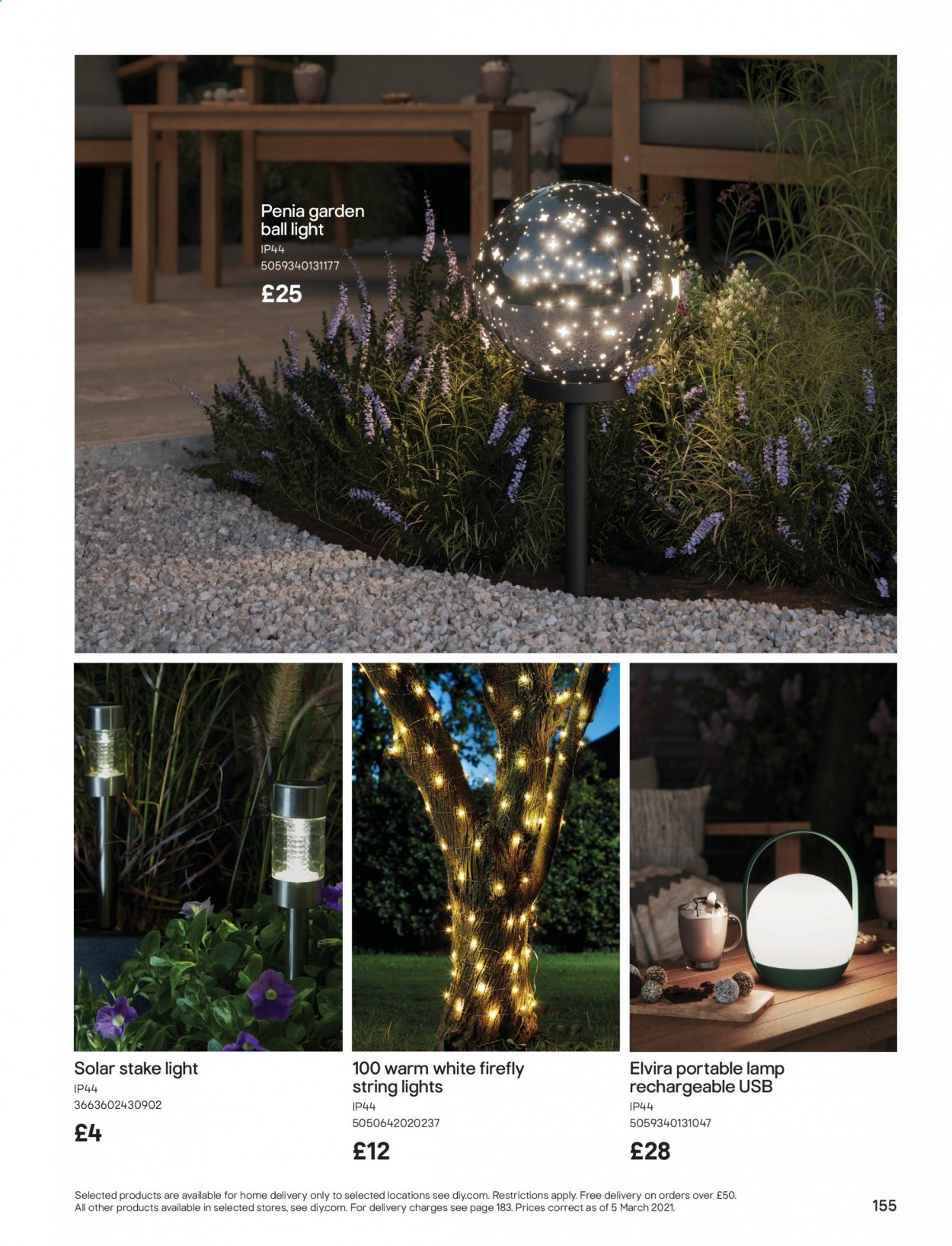 B&Q offer. Page 155