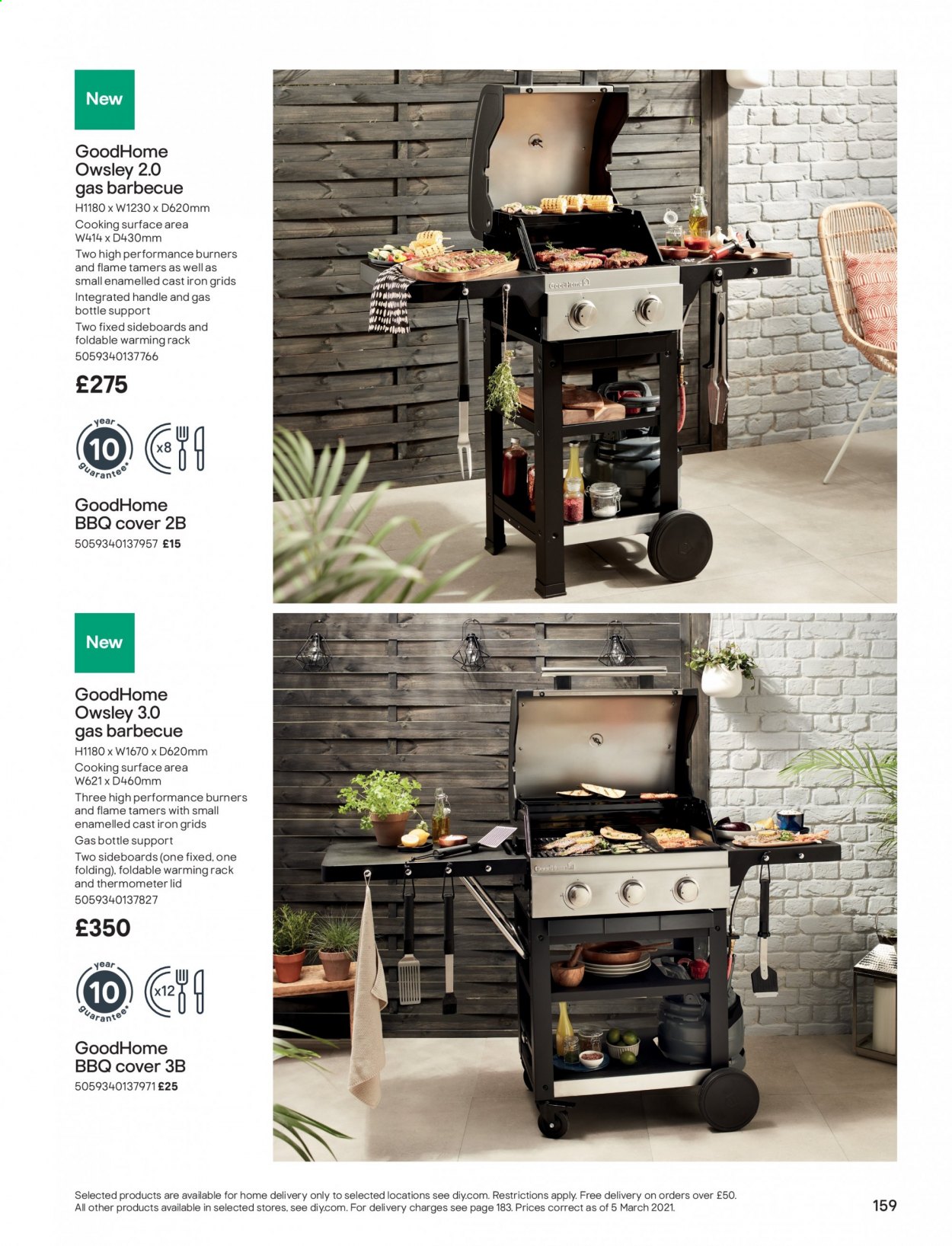 B&Q offer. Page 159