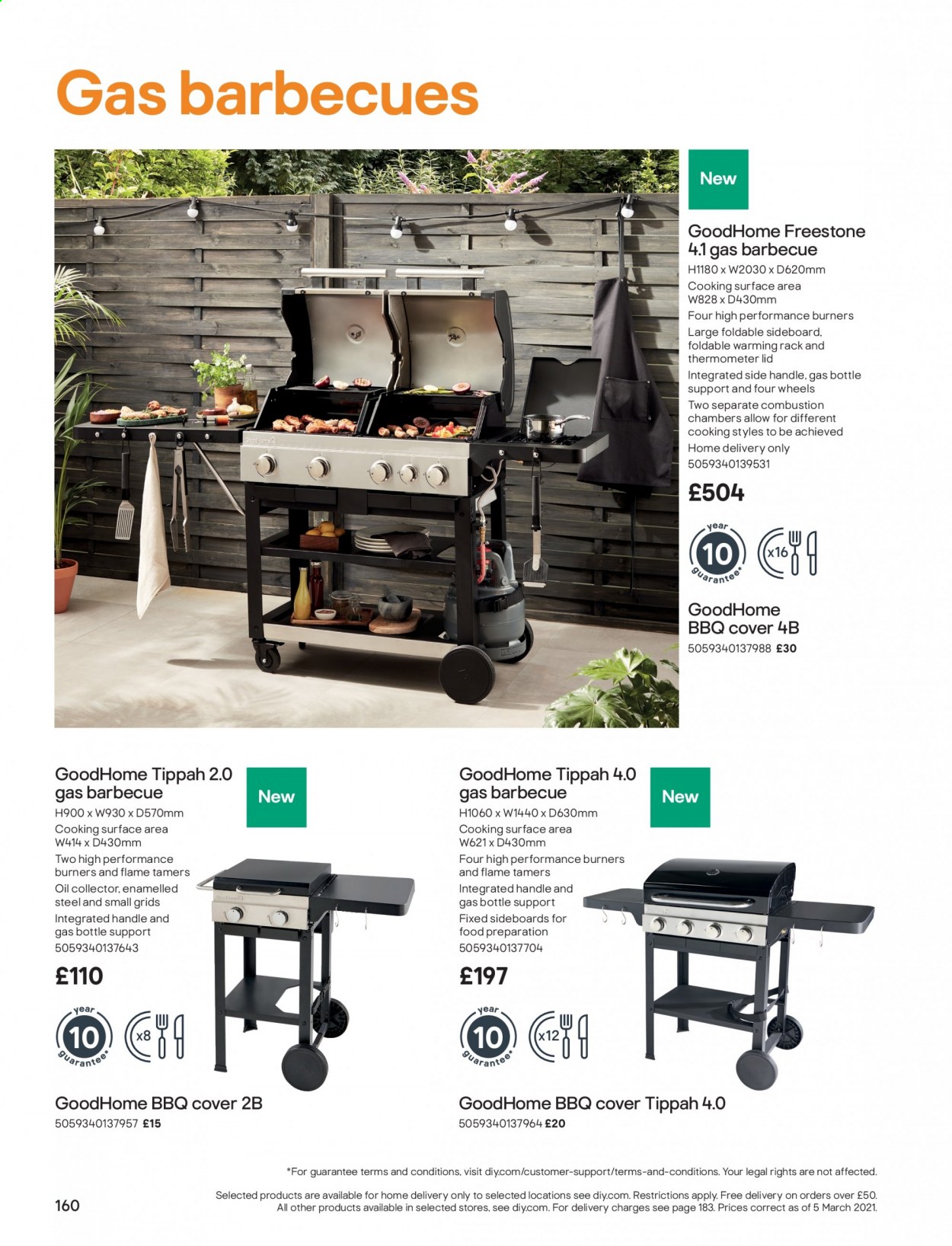 B&Q offer. Page 160