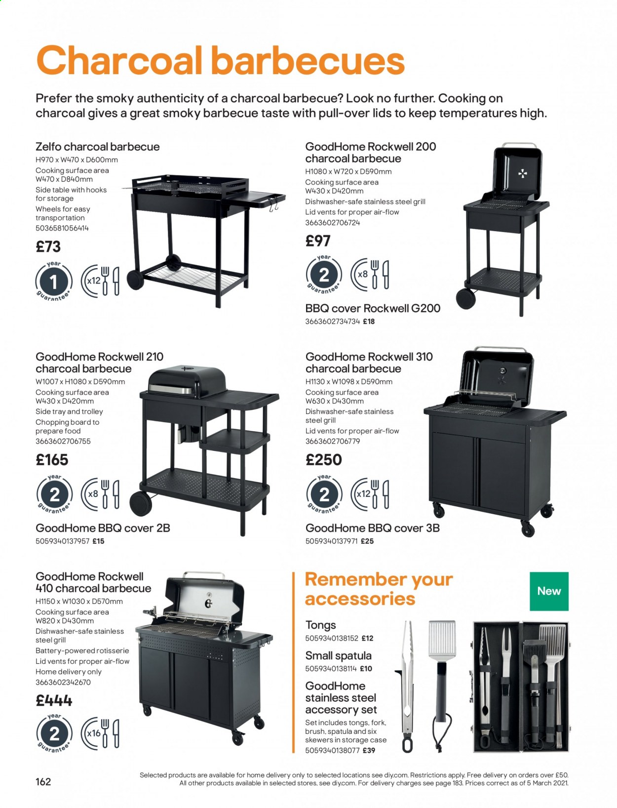 thumbnail - B&Q offer  - Sales products - table, sidetable. Page 162.
