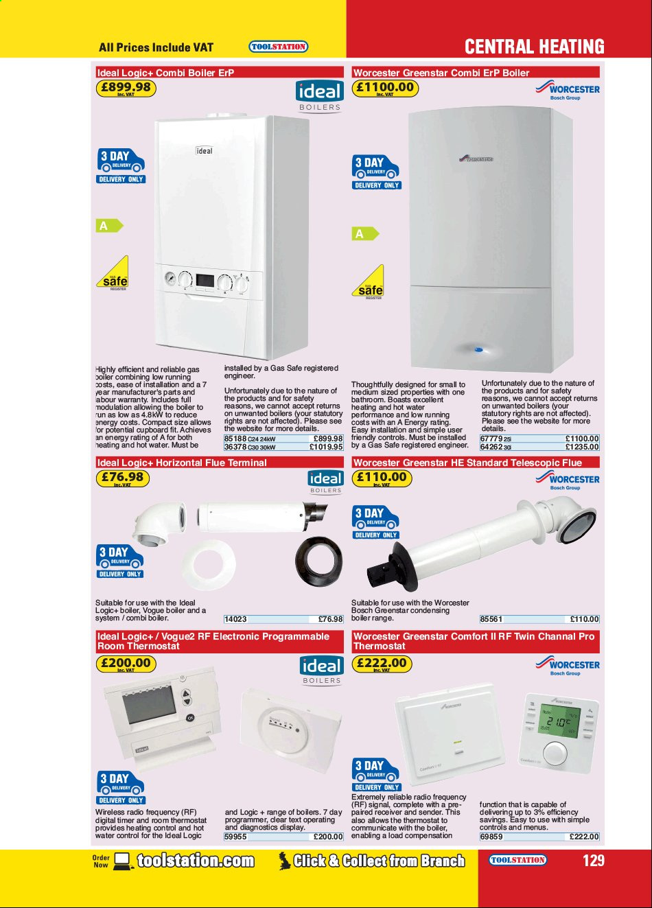 thumbnail - Toolstation offer  - Sales products - Bosch. Page 129.