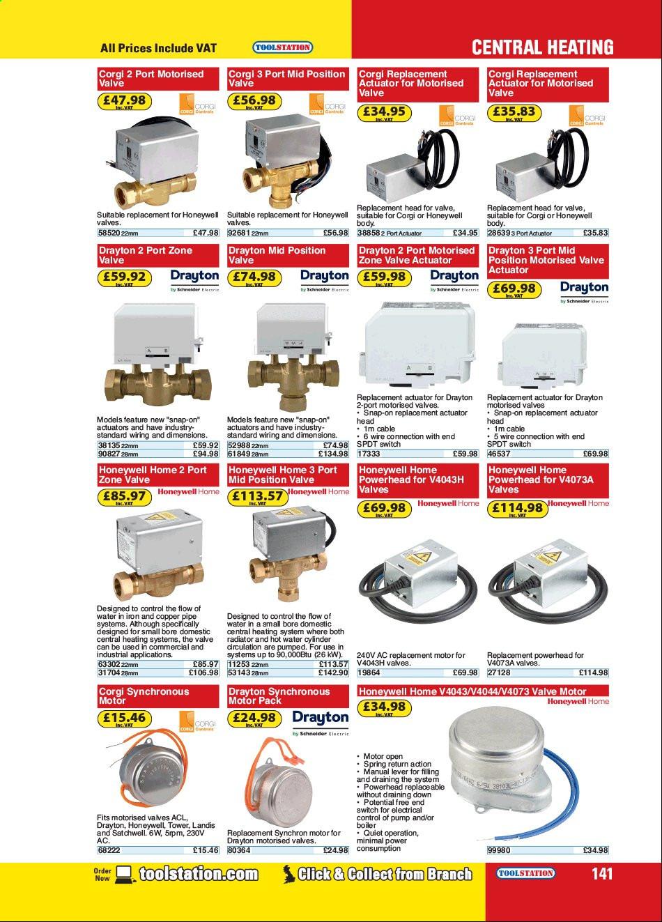 thumbnail - Toolstation offer  - Sales products - pipe, switch, pump. Page 141.