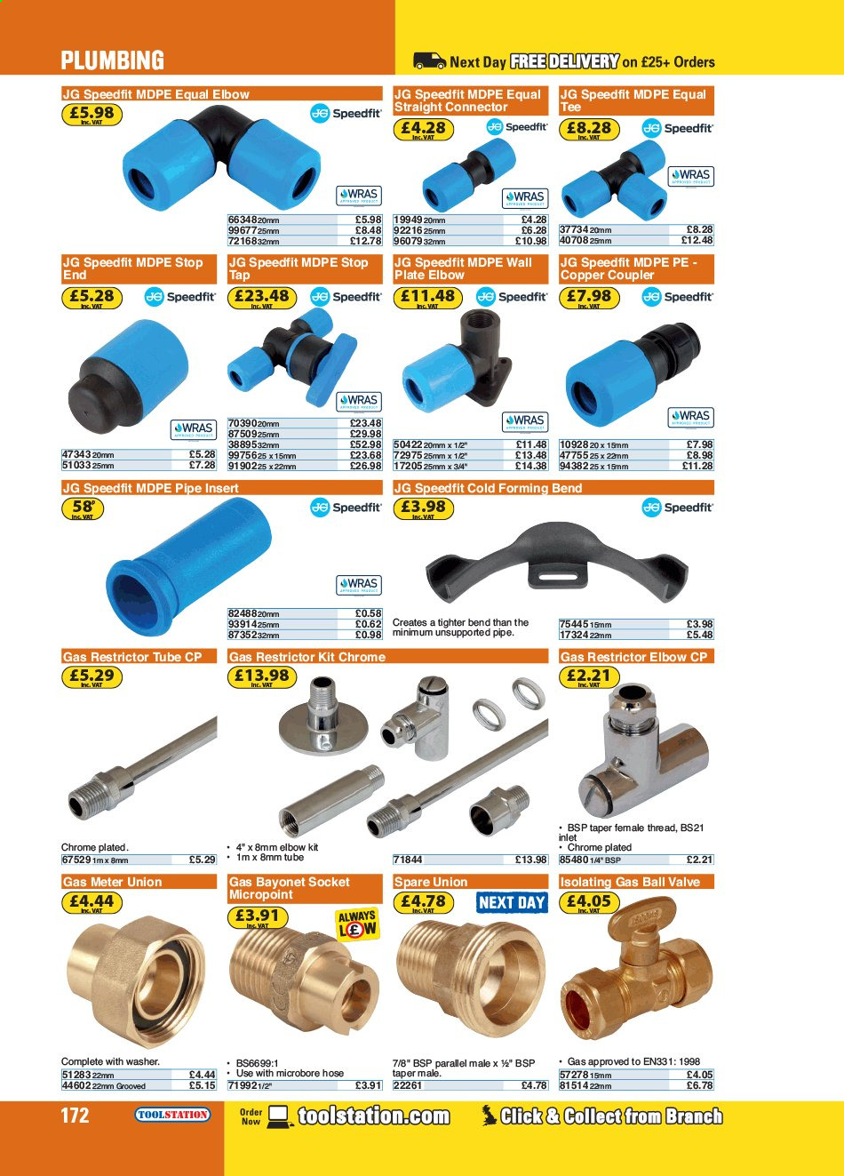 thumbnail - Toolstation offer  - Sales products - pipe. Page 172.
