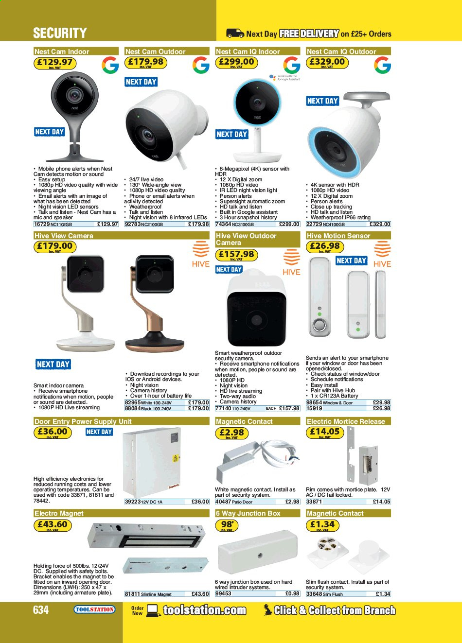 thumbnail - Toolstation offer  - Sales products - door, power supply. Page 634.