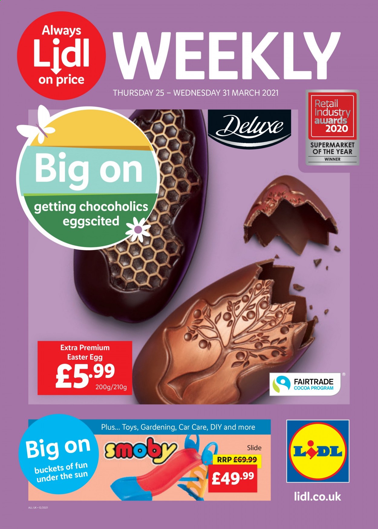 Lidl offer - 25/03/2021 - 31/03/2021. Page 1