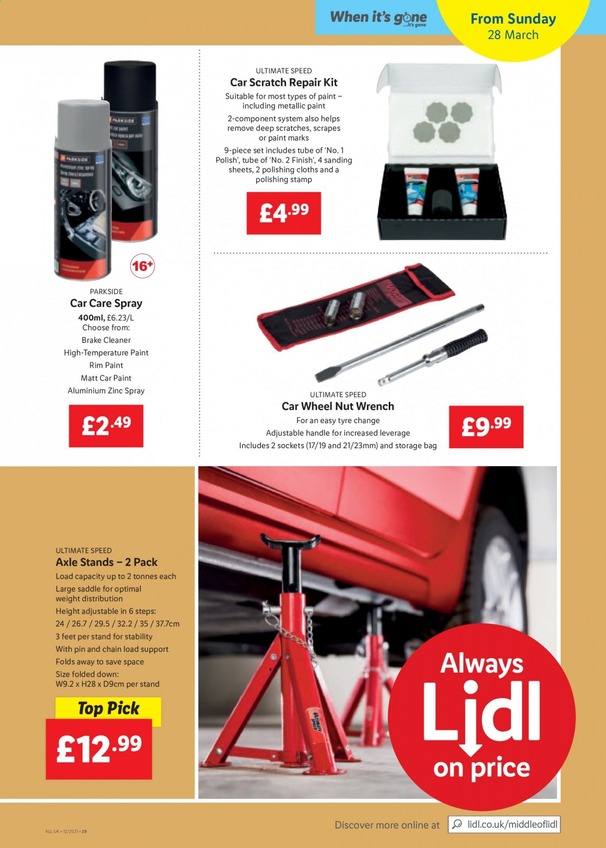 Lidl offer - 25/03/2021 - 31/03/2021. Page 29