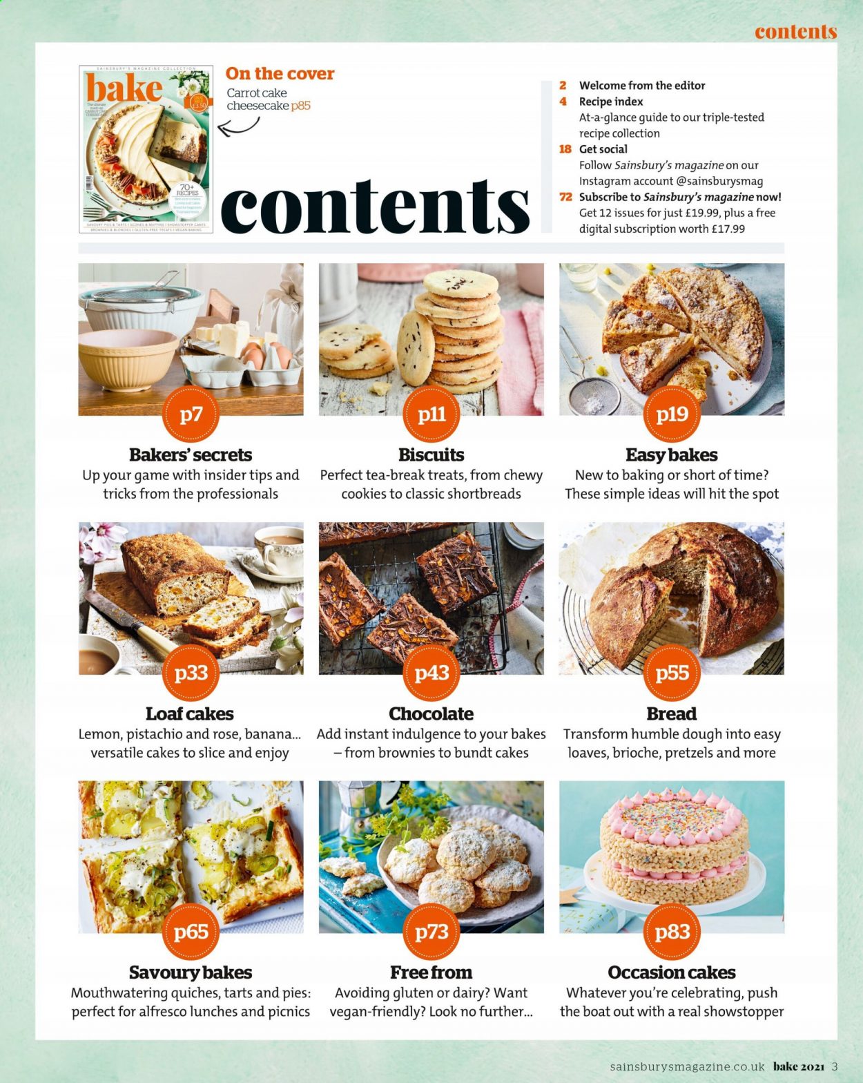Sainsbury's offer. Page 3