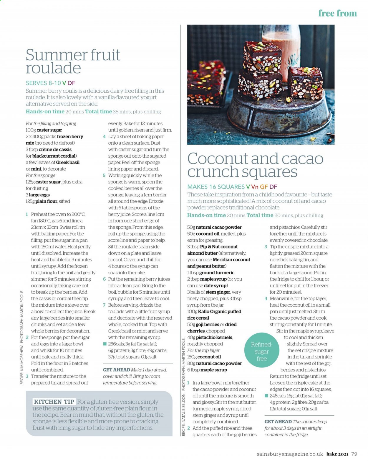 Sainsbury's offer. Page 79