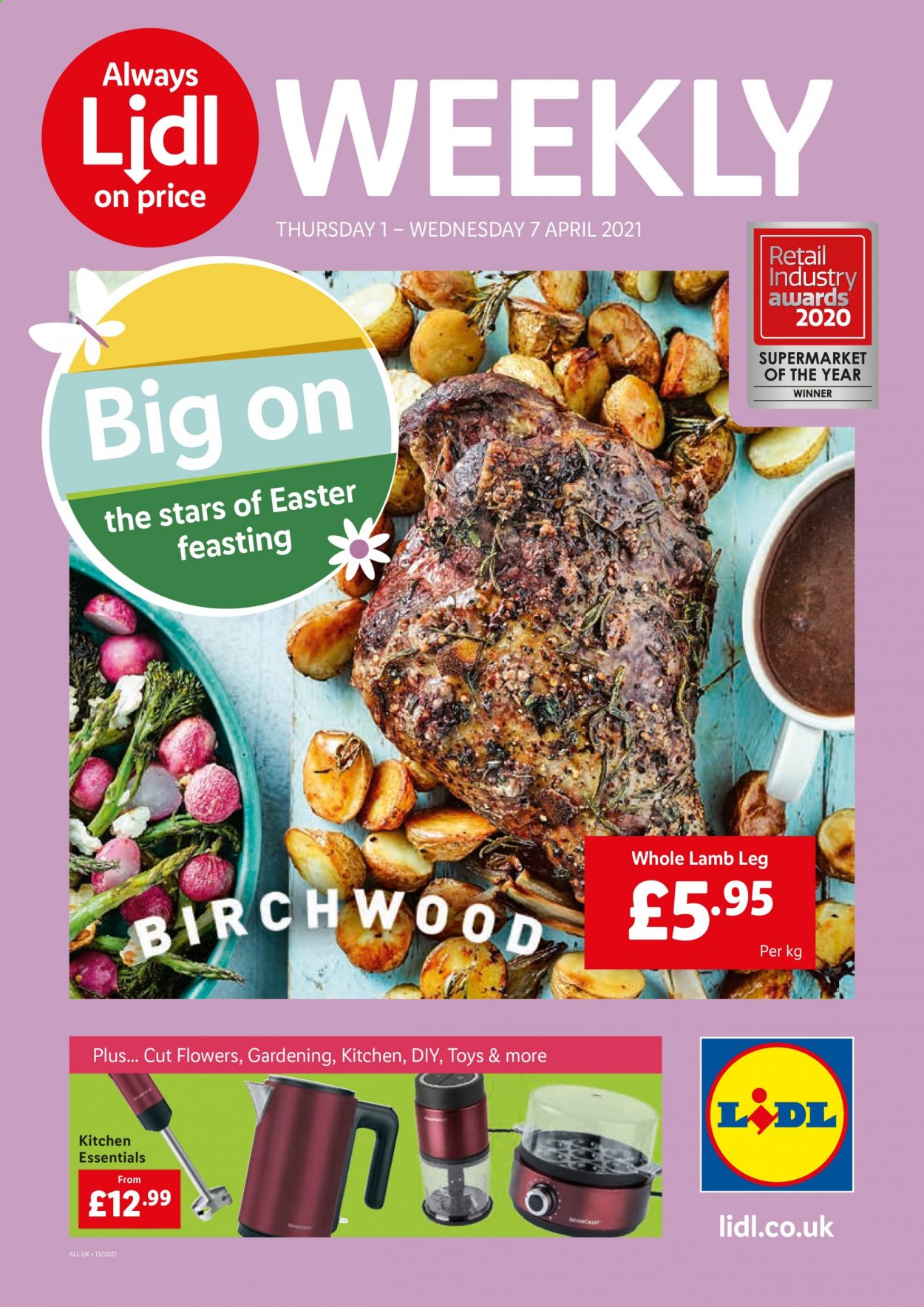 Lidl offer - 01/04/2021 - 07/04/2021. Page 1
