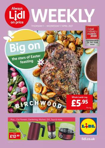 Lidl offer  - 1.4.2021 - 7.4.2021.