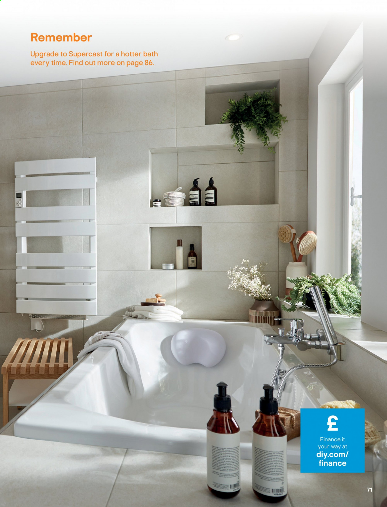 B&Q offer. Page 71