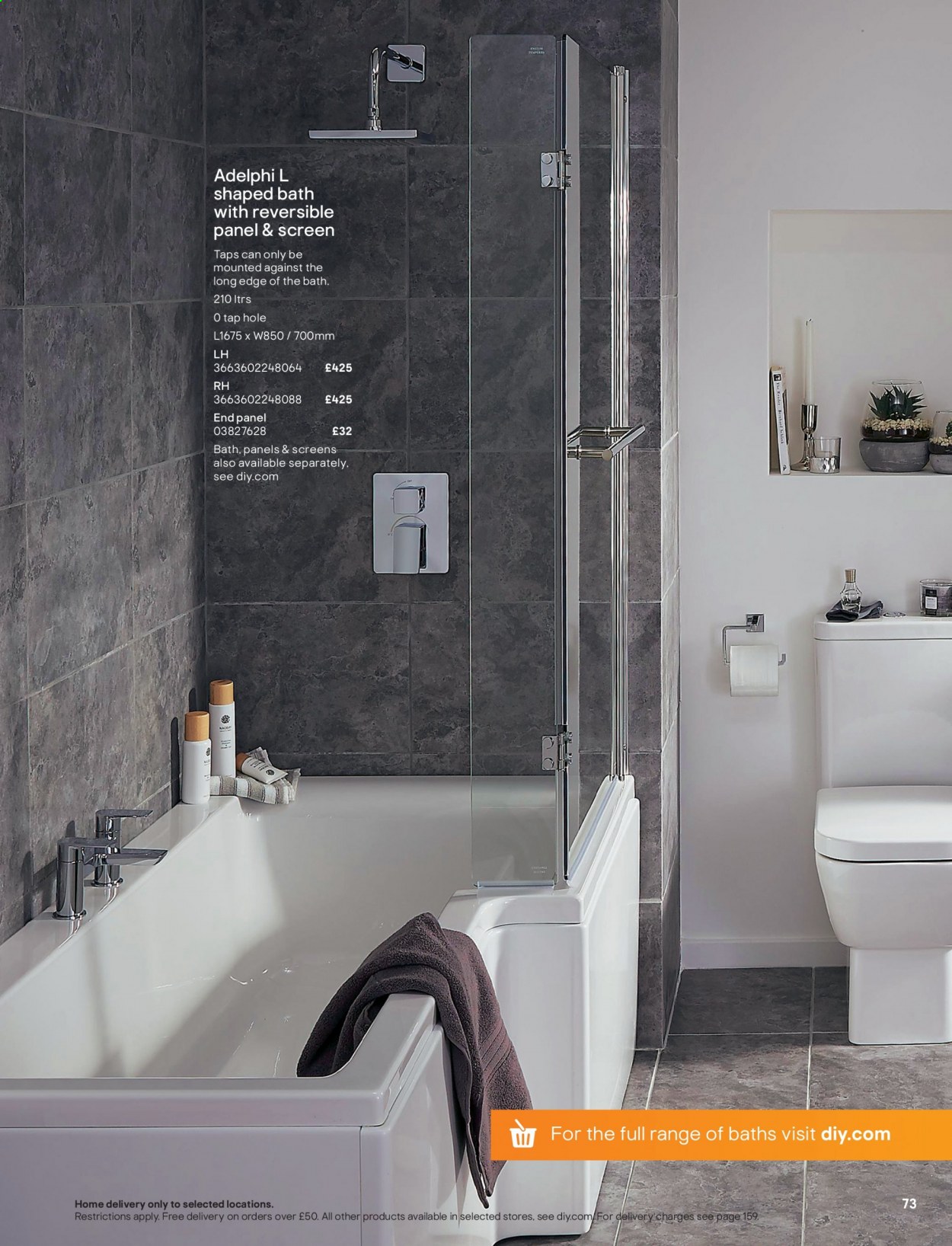 B&Q offer. Page 73