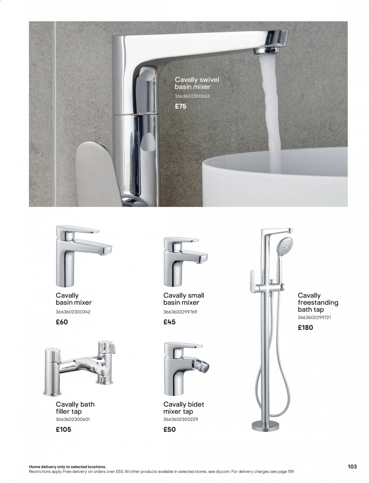 B&Q offer. Page 103