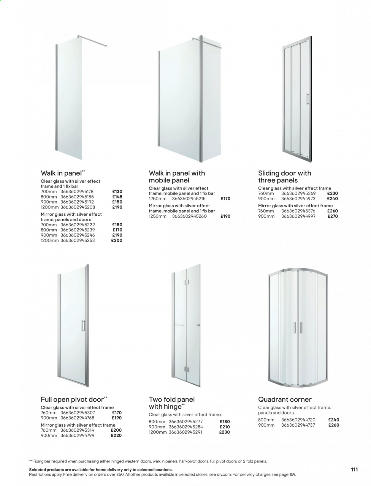 B&Q offer. Page 111