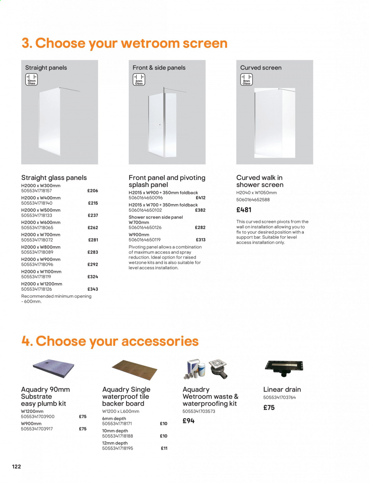 B&Q offer. Page 122