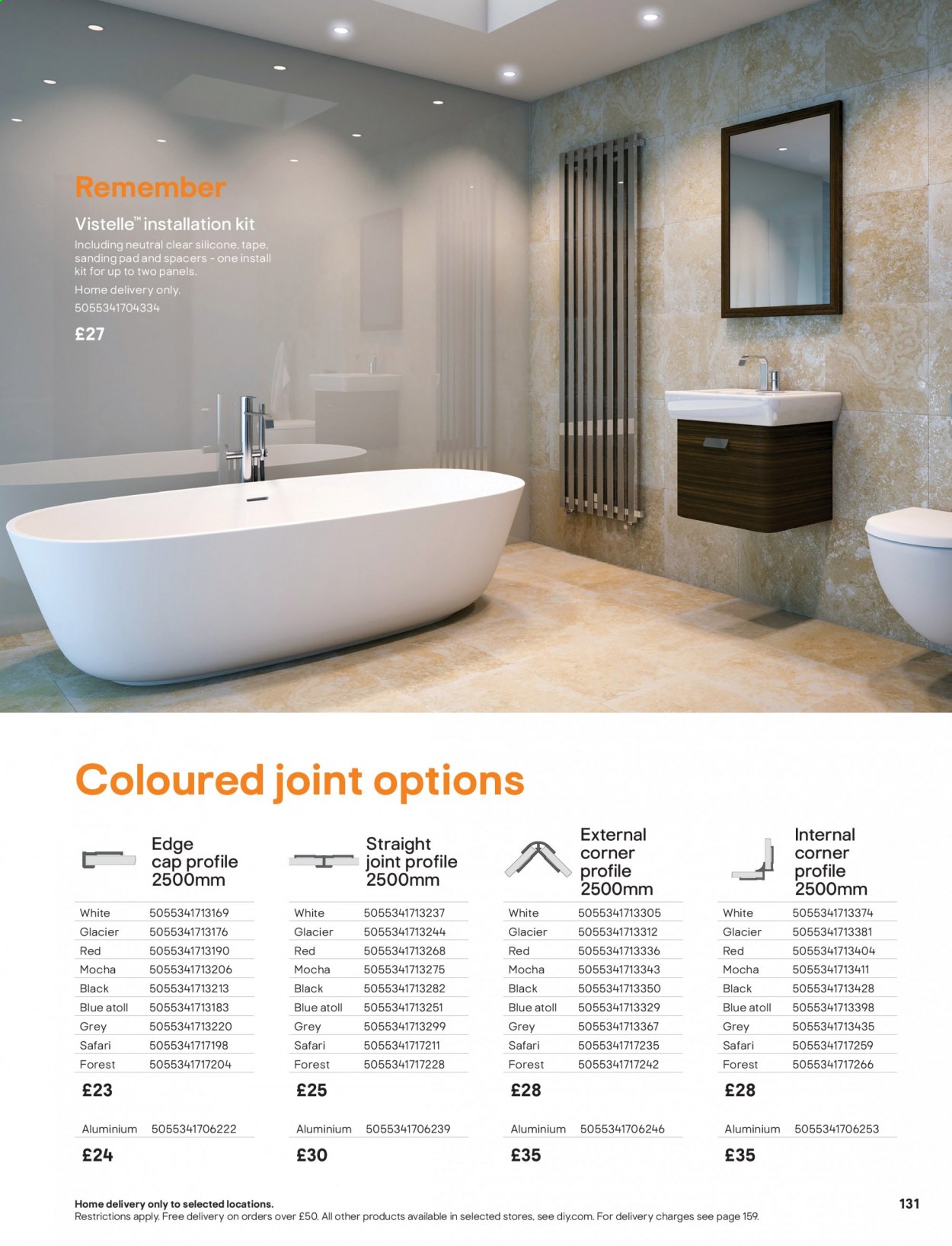 B&Q offer. Page 131