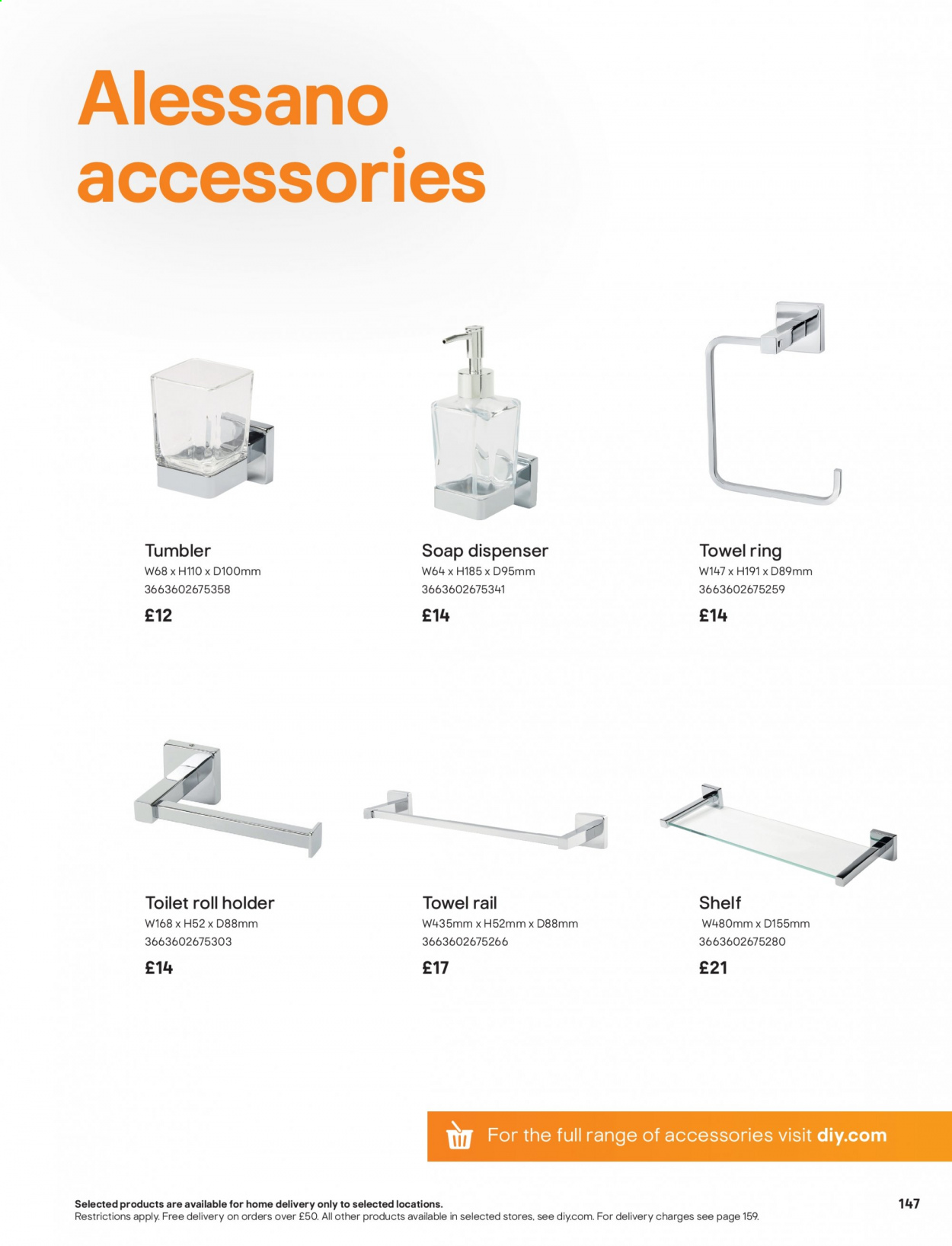 thumbnail - B&Q offer  - Sales products - shelves. Page 147.