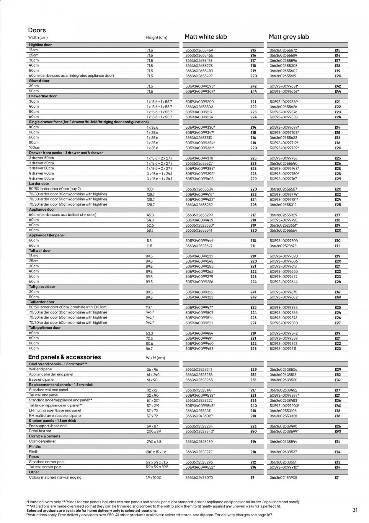 B&Q offer. Page 31