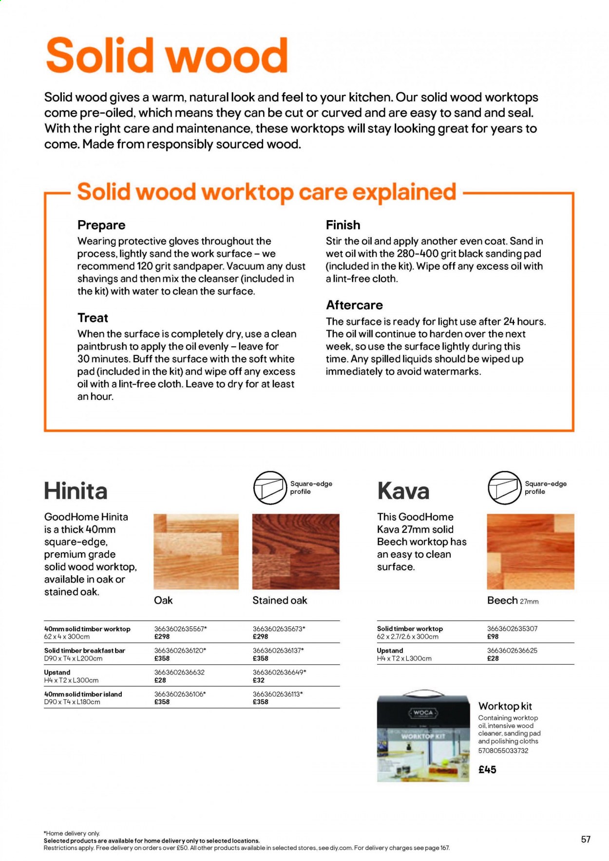 B&Q offer. Page 57