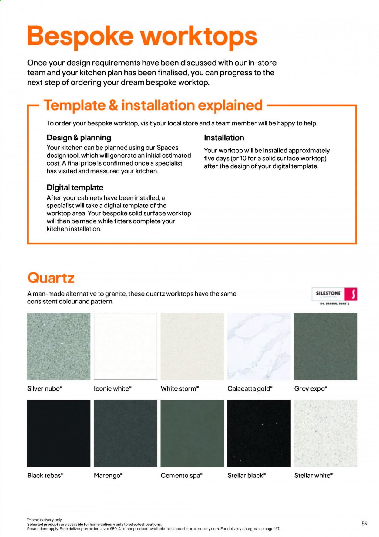 B&Q offer. Page 59