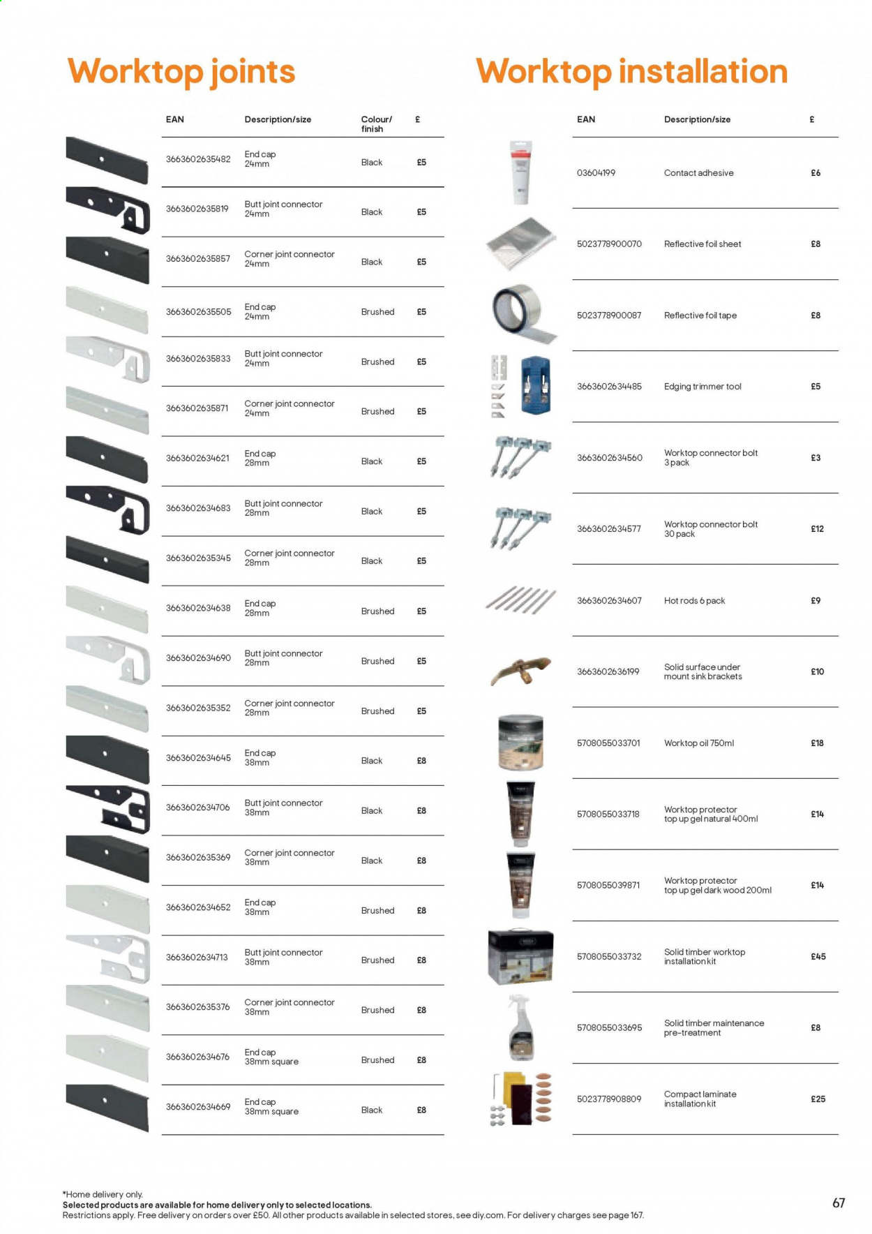 B&Q offer. Page 67