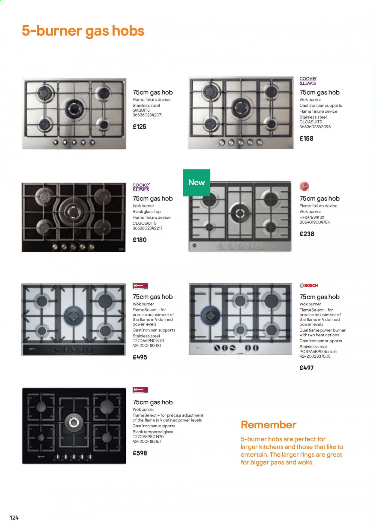 B&Q offer. Page 124