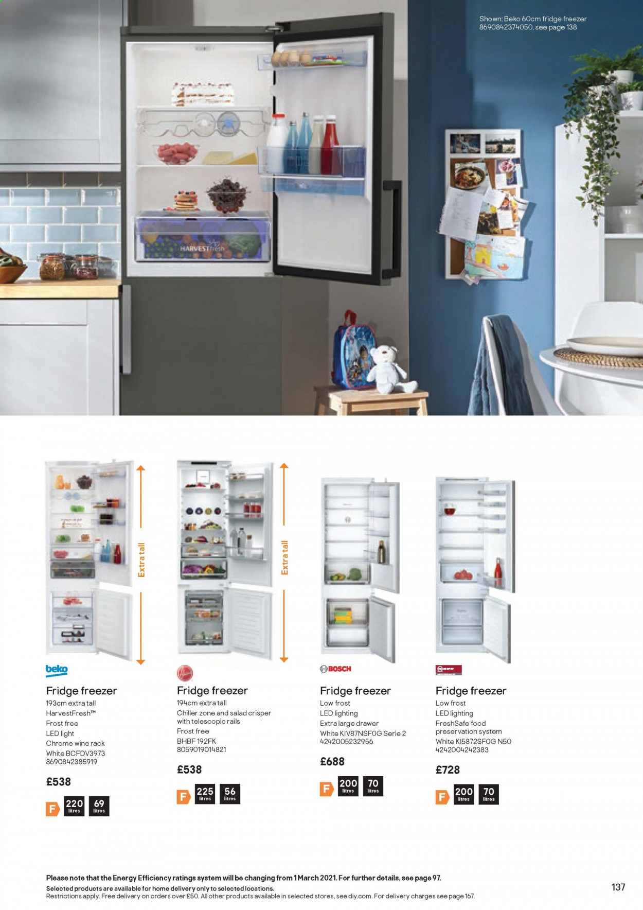B&Q offer. Page 137