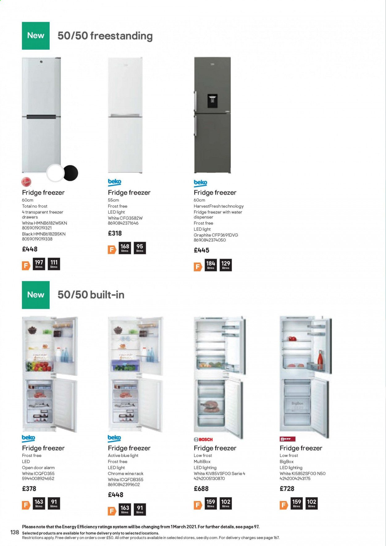 B&Q offer. Page 138