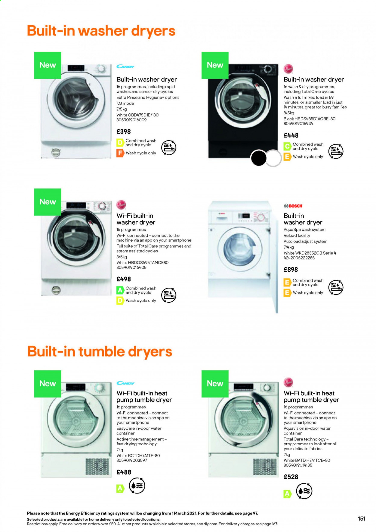 B&Q offer. Page 151