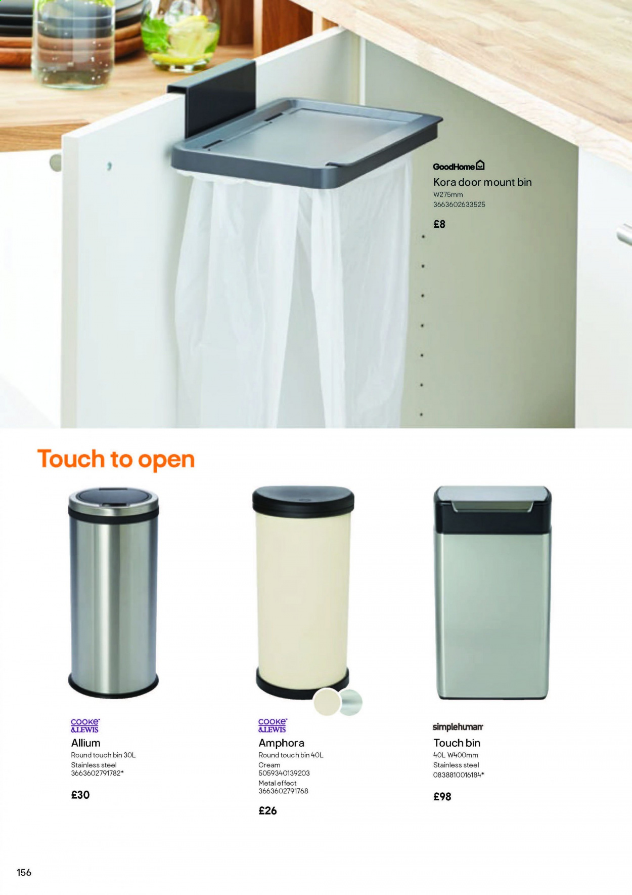 B&Q offer. Page 156