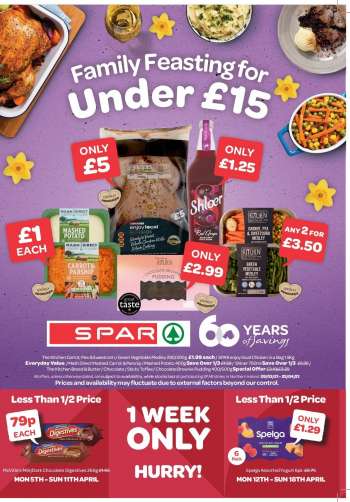 SPAR offer  - 29.3.2021 - 25.4.2021.