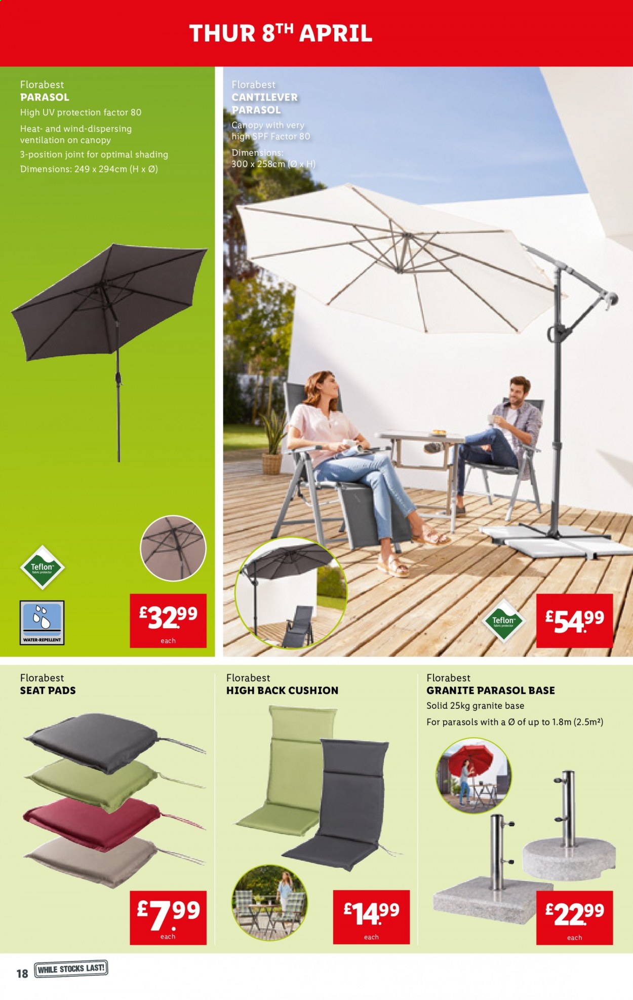 thumbnail - Lidl offer  - 08/04/2021 - 14/04/2021 - Sales products - cushion, repellent. Page 18.